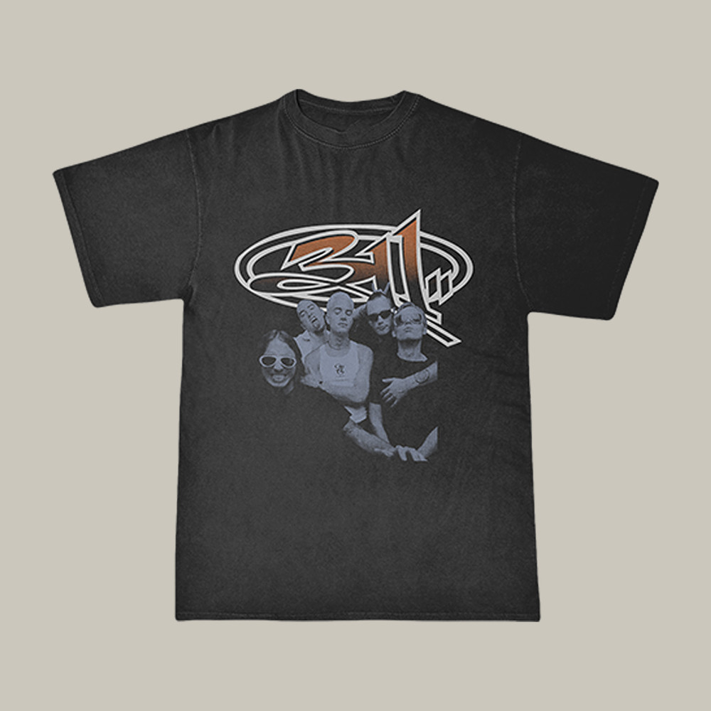 311 Band Photo T-Shirt American Rock Band 311 Shirt Music Fan Present