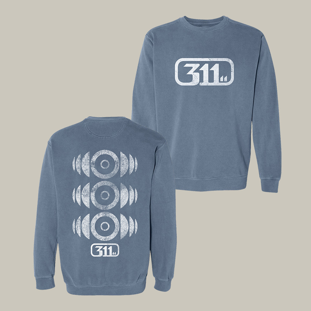 311 Band Soundsystem Sweatshirt Music Concert Outfits Cool Present For 311 Band Lovers