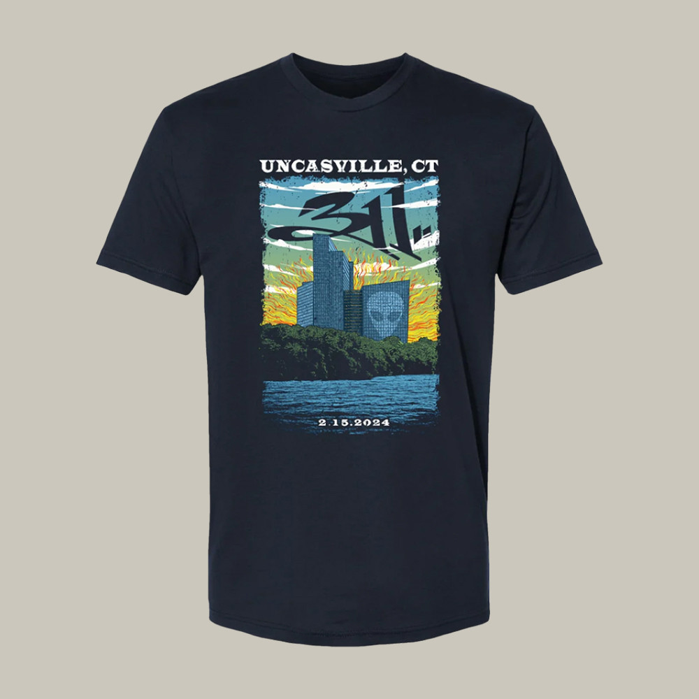 311 Band Uncasville T-Shirt Music Concert Tee Unique Gift For Music Enthusiasts