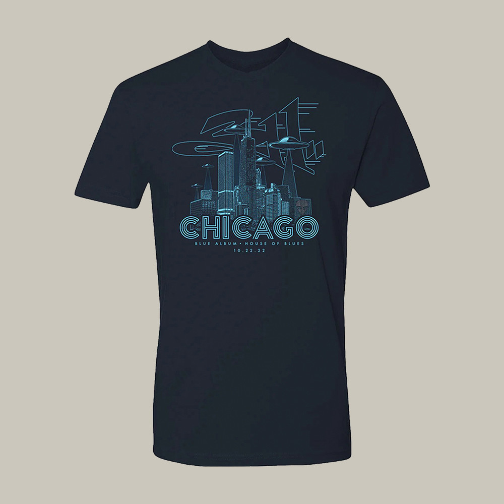 311 Chicago IL Streamsystem T-Shirt 90s Vintage Style Band Clothing Line Fan Gift