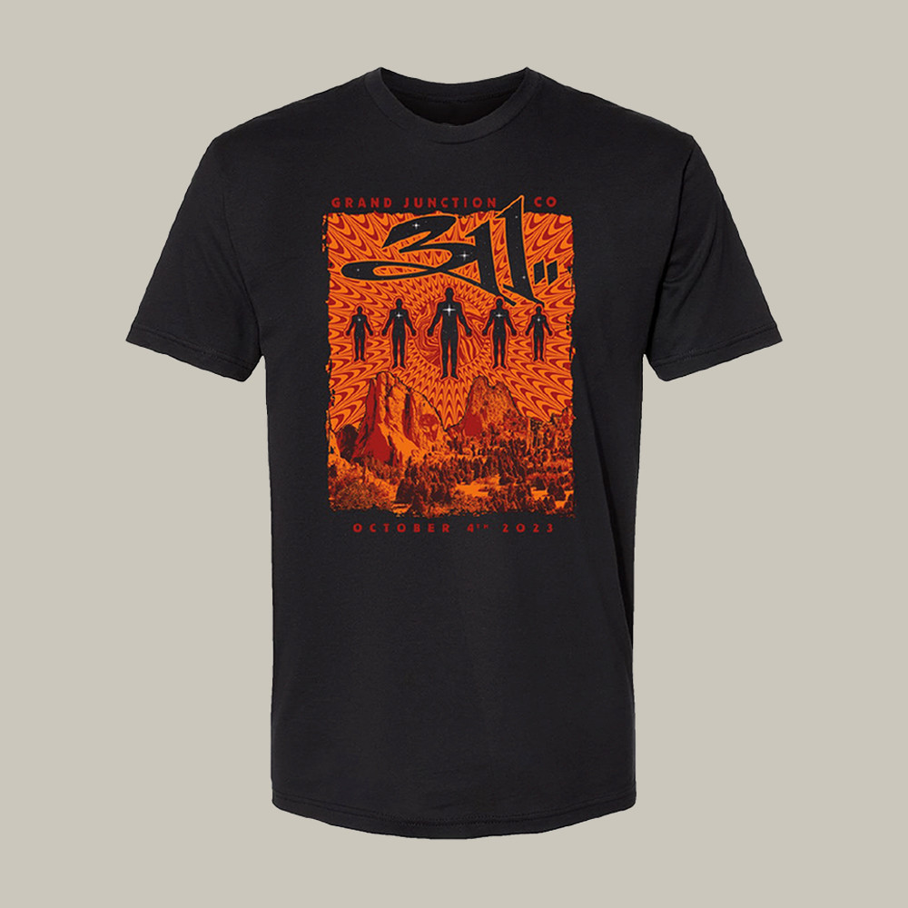 311 Grand Junction CO Event T-Shirt American Rock Band 311 Clothes Present For Fans