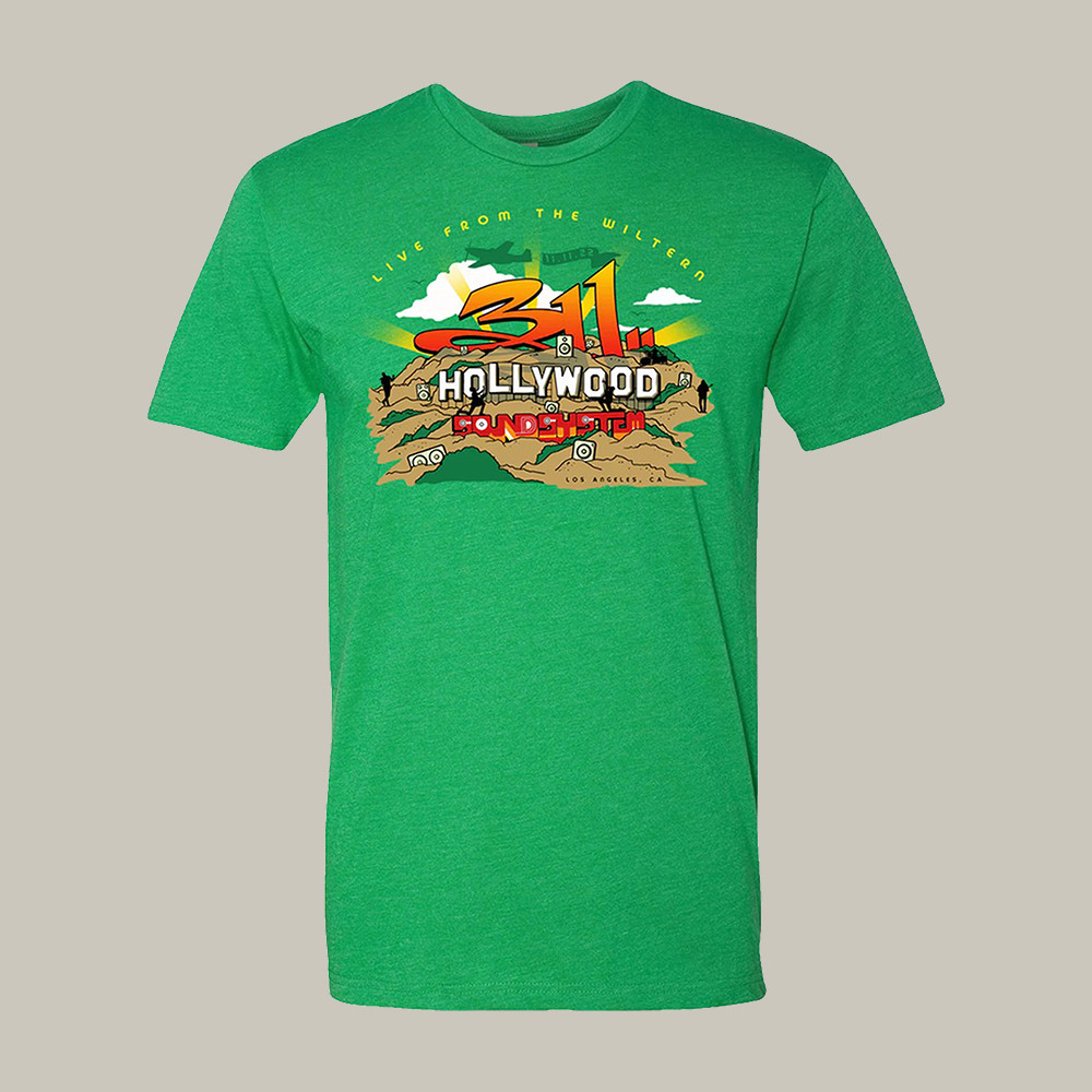 311 Los Angeles CA Soundsystem The Wiltern T-Shirt 90s Vintage Style Band Clothes Gift For Him