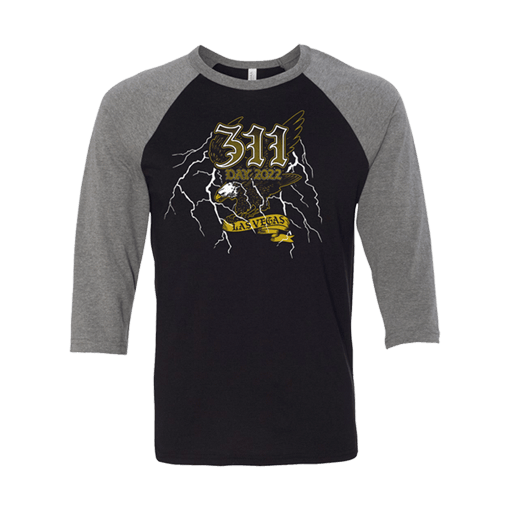 311 Merch 311 Eagle Raglan T-Shirt Gifts For Band Fans Birthday Gift for Husband