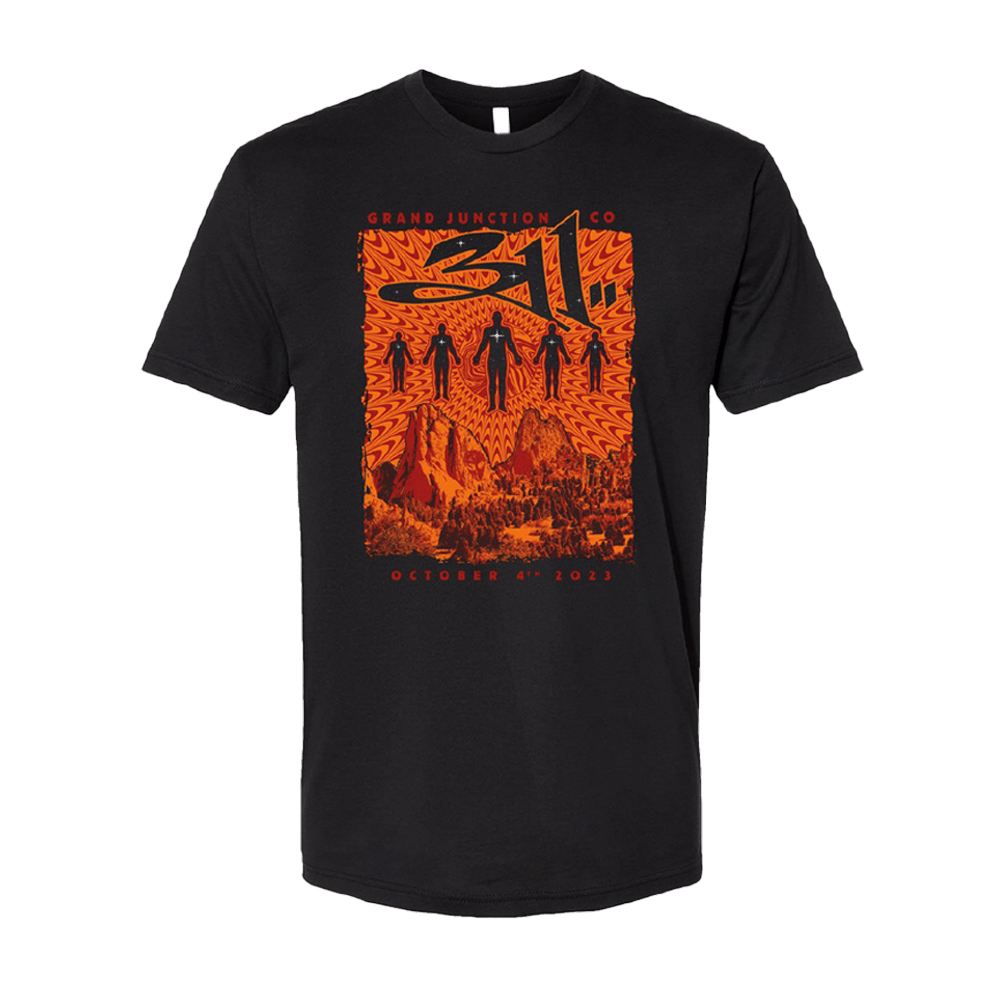 311 Merch 311 Grand Junction CO Event T-Shirt Gifts For Music Fans Birthday Gift for Husband