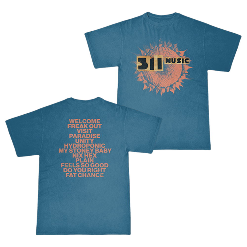 311 Merch 311 Music Anniversary Blue T-Shirt Gifts For Band Fans Country Boy Gift 311 Merch 311 Music Anniversary Blue T-Shirt Gifts For Band Fans Country Boy Gift