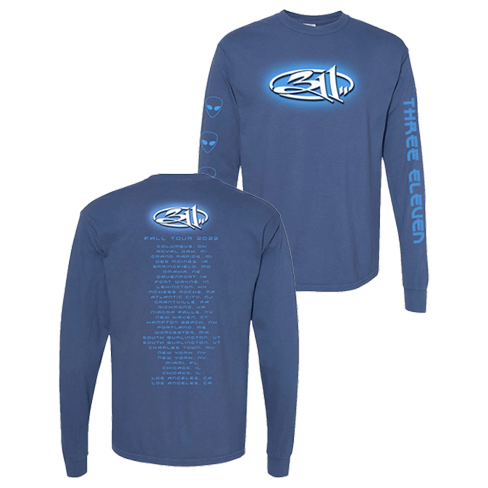 311 Merch 311 Three Elven Long Sleeve T-Shirt Gifts For Band Fans Father's Day Gift for Husband 311 Merch 311 Three Elven Long Sleeve T-Shirt Gifts For Band Fans Father's Day Gift for Husband