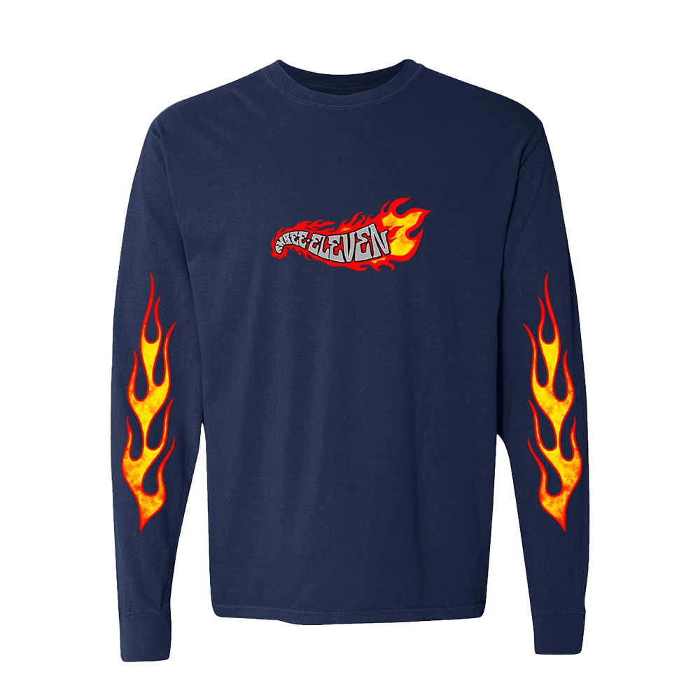 311 Merch Full Bloom Rose 311 Long Sleeve T-Shirt Gifts For Music Fans