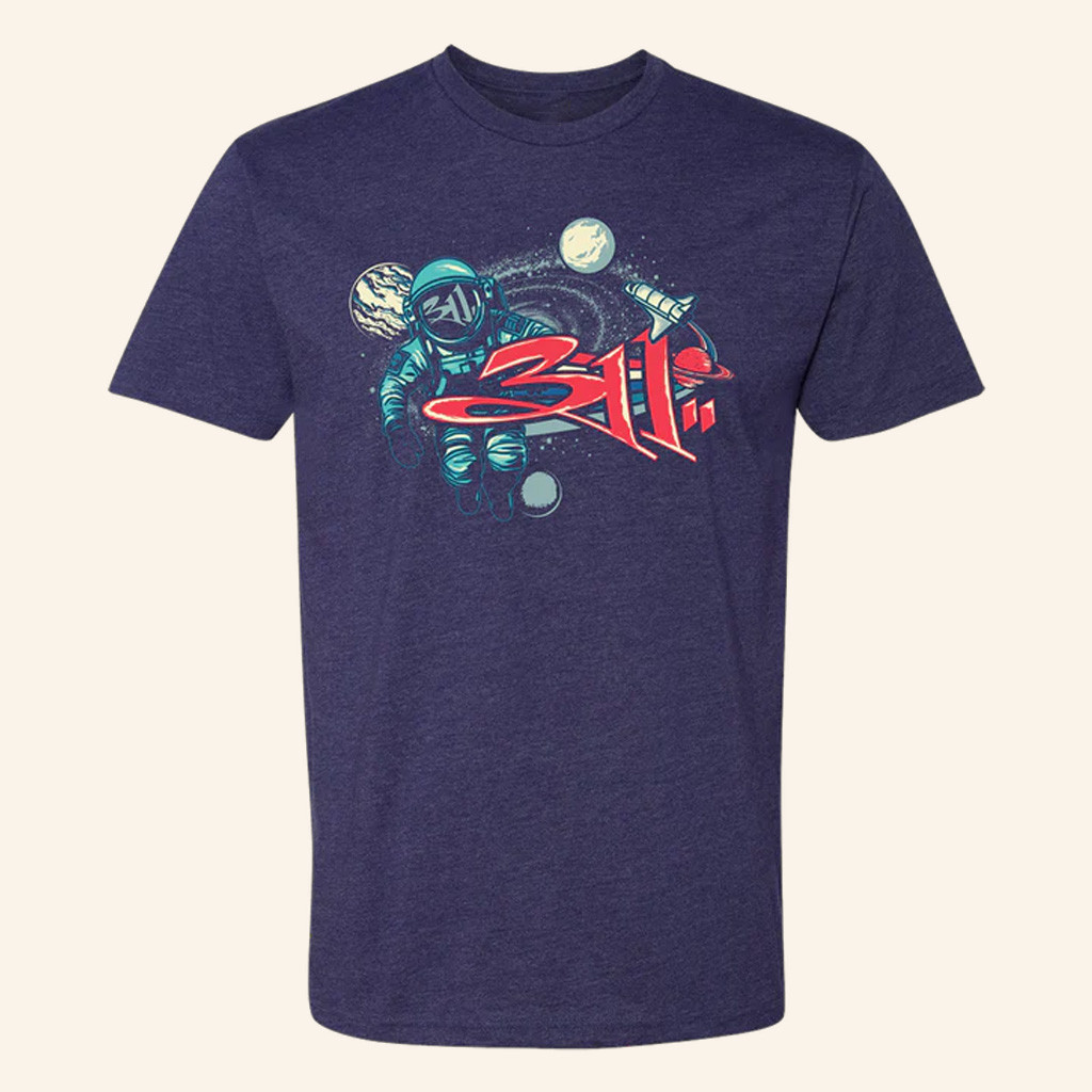 311 Merch Unity Tour 2025 Astronaut T-Shirt Dad Christmas Gifts 311 Merch Unity Tour 2025 Astronaut T-Shirt Dad Christmas Gifts