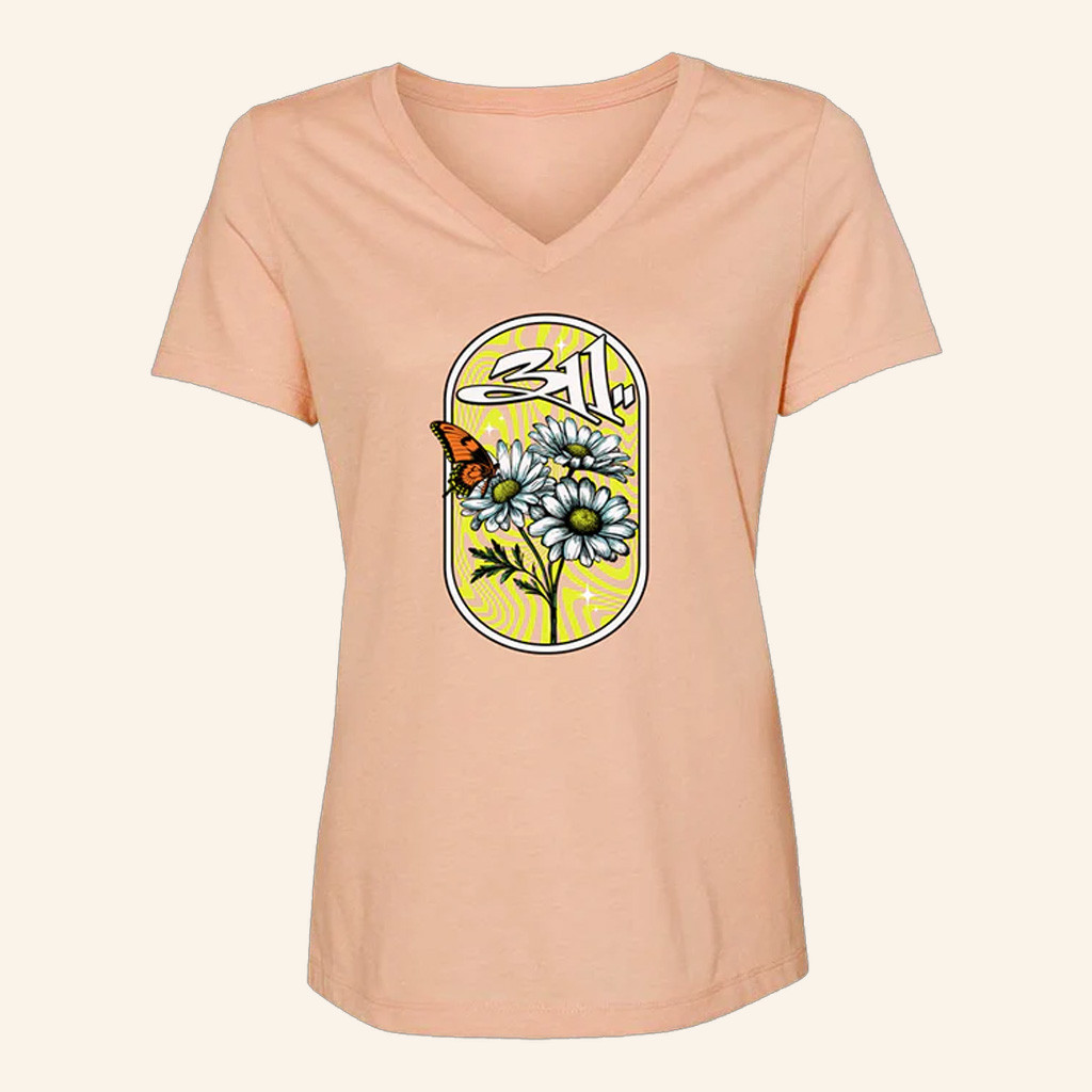 311 Merch Unity Tour 2025 V-Neck T-Shirt Christmas Gifts For Mom 311 Merch Unity Tour 2025 V-Neck T-Shirt Christmas Gifts For Mom