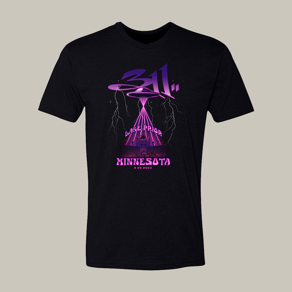 311 Prior Lake MN Event T-Shirt 90s Vintage Style Band Merch Music Fan Gift For Him