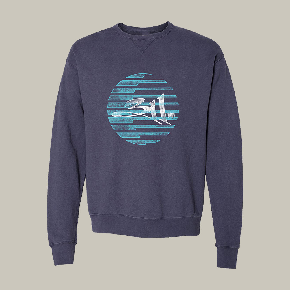 311 Retro Sun Sphere Sweatshirt 90s Vintage Style Band Apparel Cool Gift For Friends