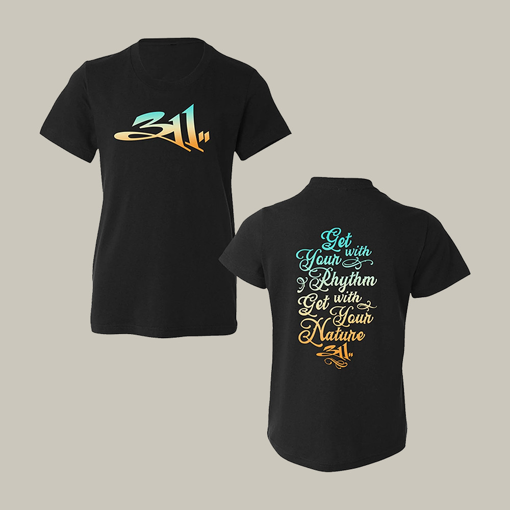 311 Rhythm T-Shirt 90s Vintage Style Band Clothes Gift For Music Fans