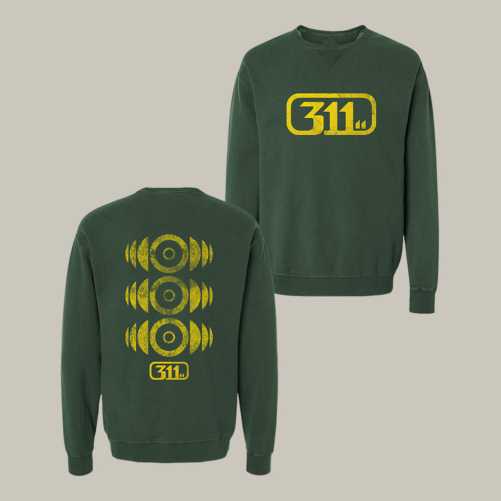 311 Soundsystem Sweatshirt 90s Vintage Style Band Apparel Present Idea For Rock Music Fans