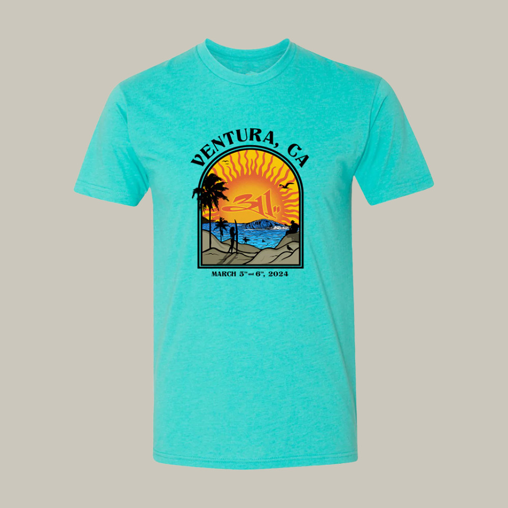 311 Ventura Event T-Shirt American Rock Band 311 Clothes Good Gift For Fans