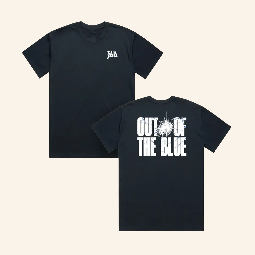 360 Music Merch 360 Out Of The Blue T-Shirt Best Gifts For Hip Hop Lovers