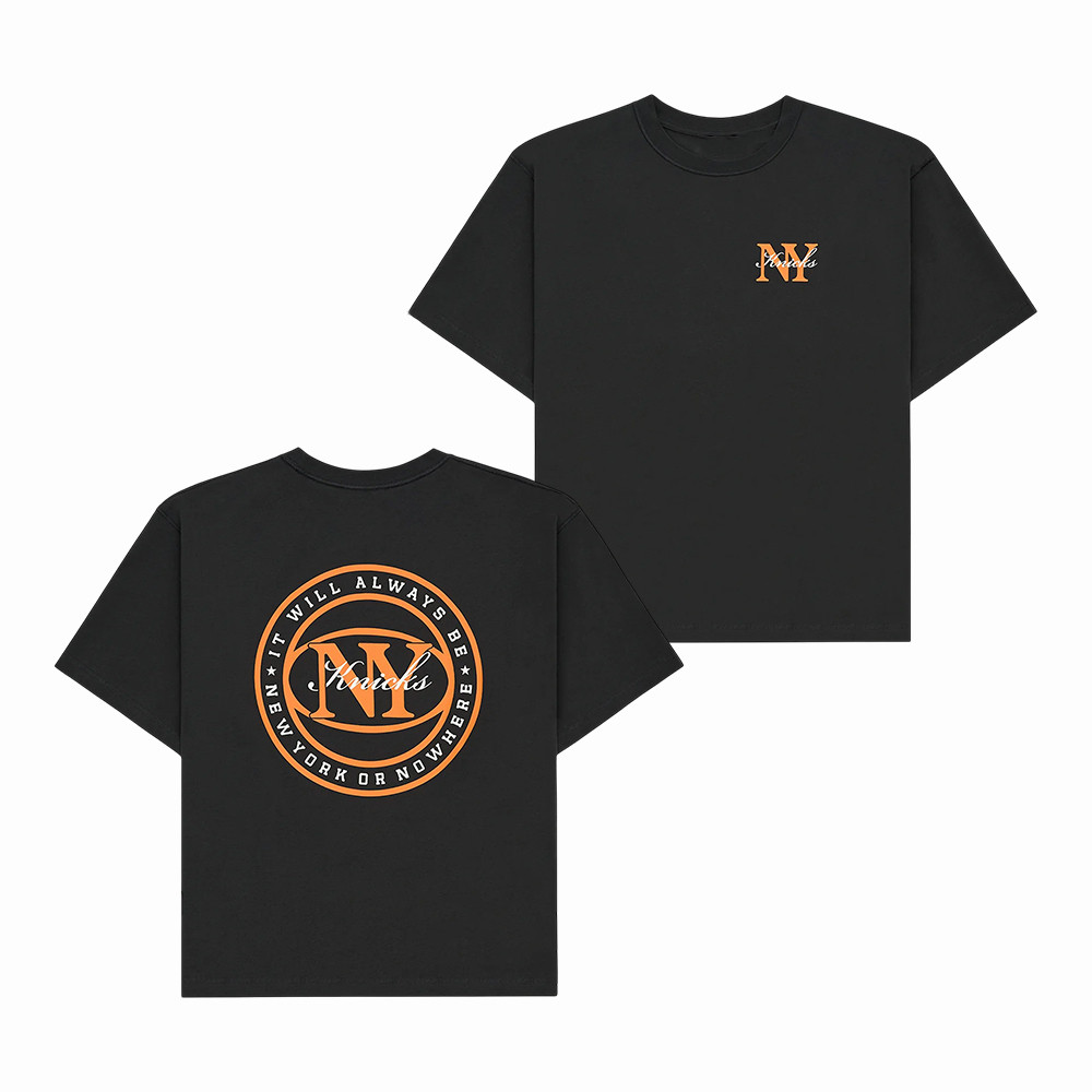 40 NYON x Knicks Rafters Relaxed T-Shirt 2026 NBA Playoffs Clothes Basketball Lover Gift For Him