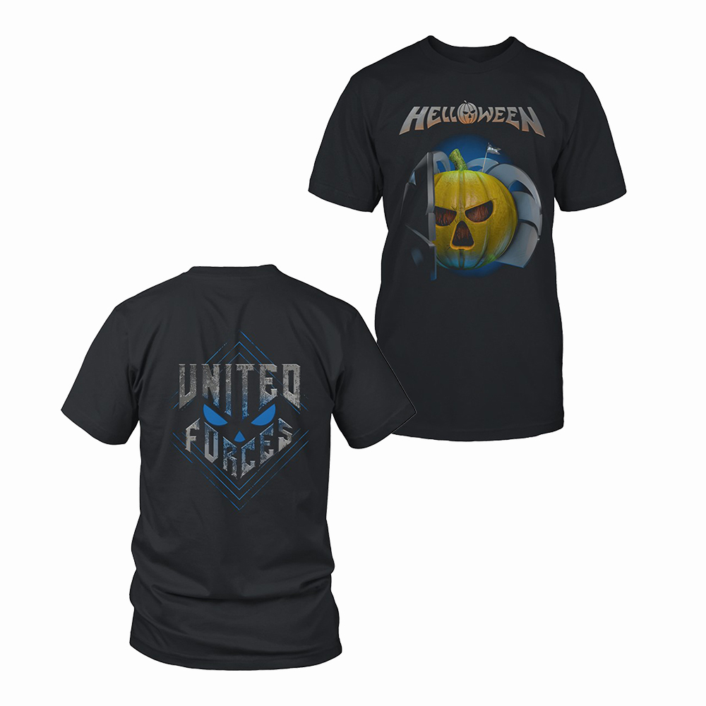 40 Year Anniversary Tour Merch Helloween Pumpkin T-Shirt Music Enthusiast Gift