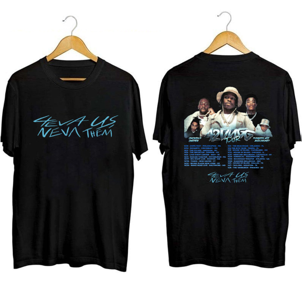 42 Dugg 4eva Us Neva Them Tour Shirt 42 Dugg Merch Gifts For Rapper Fans