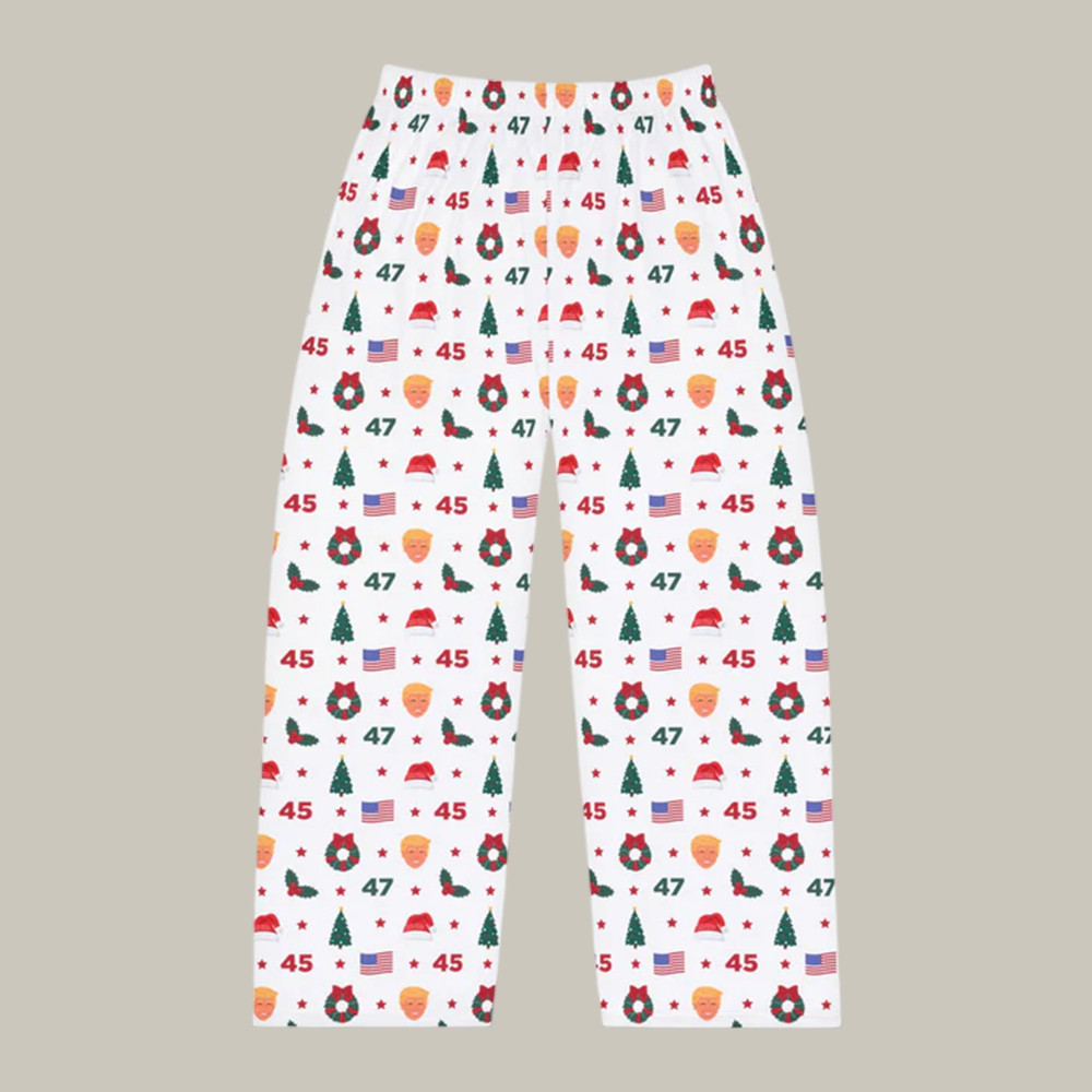 45 47 US President Christmas Sweatpants Winter Apparel Christmas Gift Ideas For Him