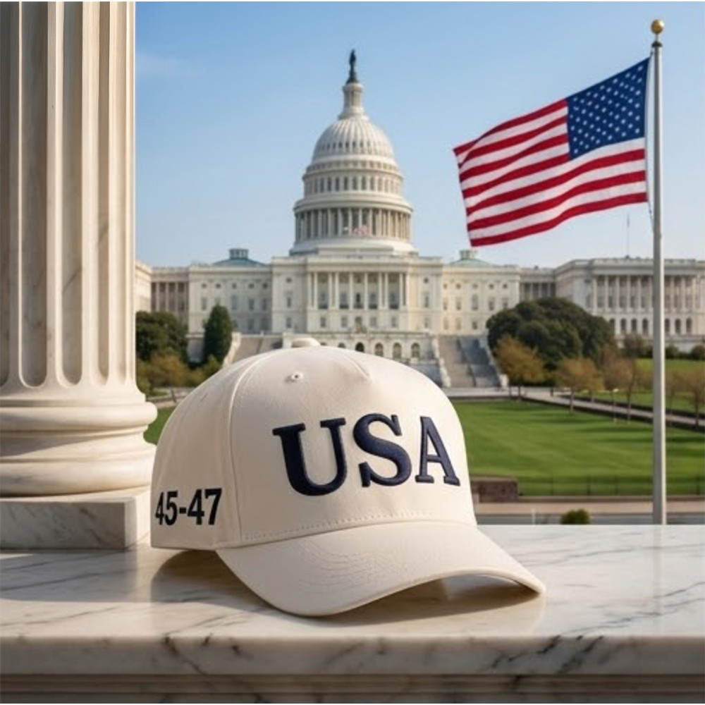 4547 USA Hat Happy Independence Day Baseball Cap MAGA Gift For Supporter