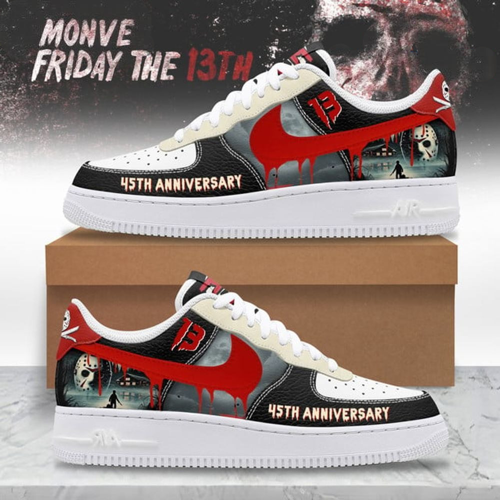 45th Year Anniversary Friday The 13th Nike Air Force 1 Father's Day Gifts