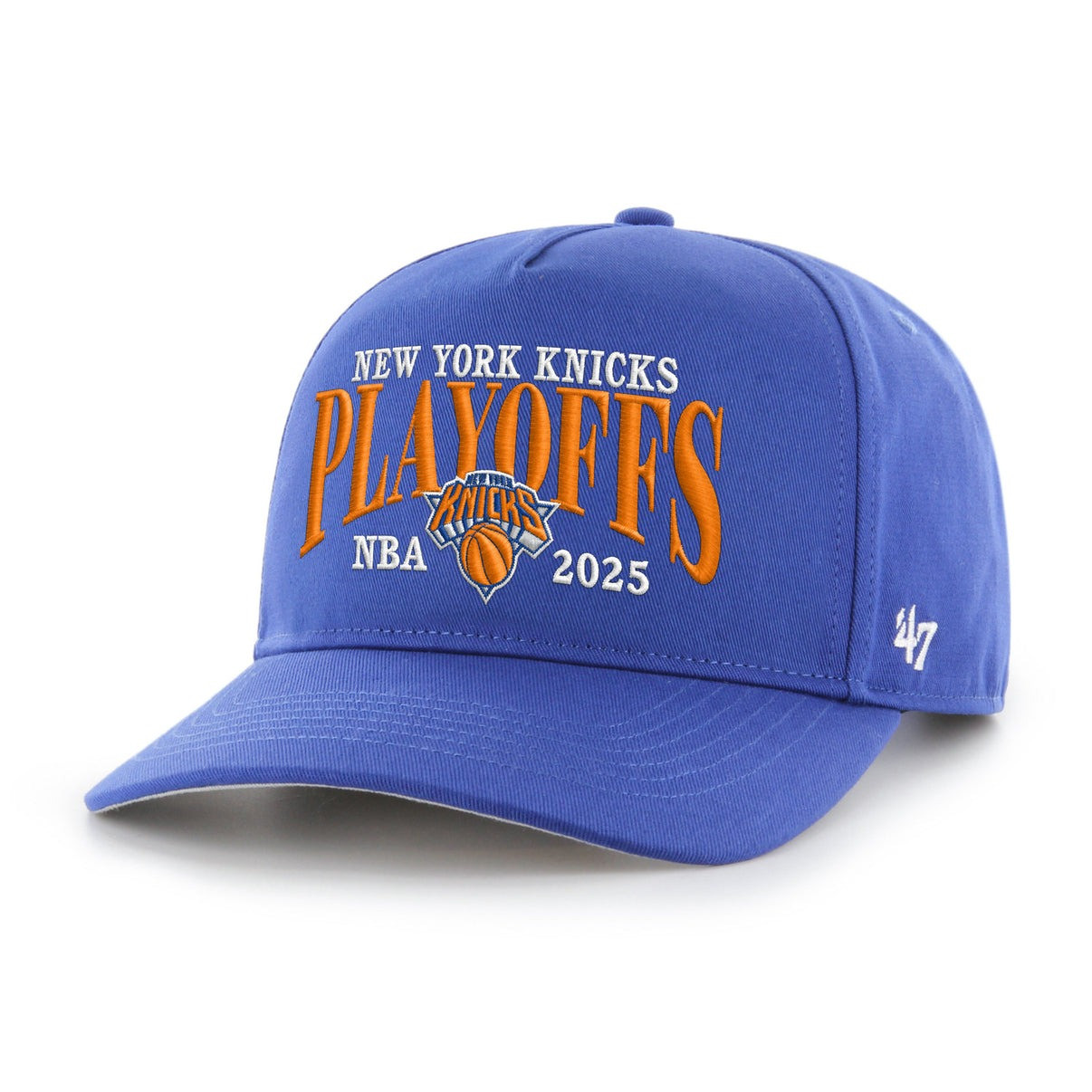 47 Brand Knicks Playoffs 2025 Hitch Snapback Unique Gifts For Basketball Lovers