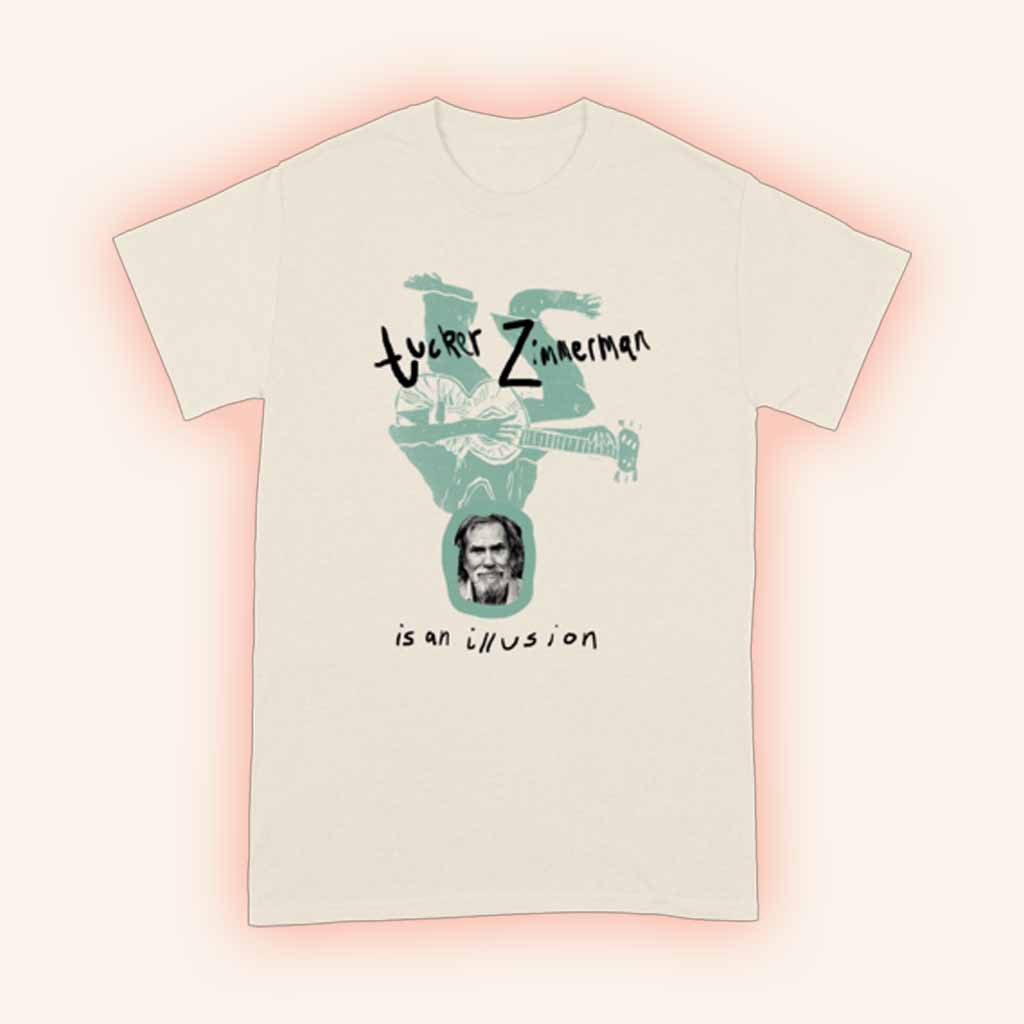 4AD Merch Tucker Zimmerman Is An Illusion T-Shirt Gift Ideas For Music Lovers