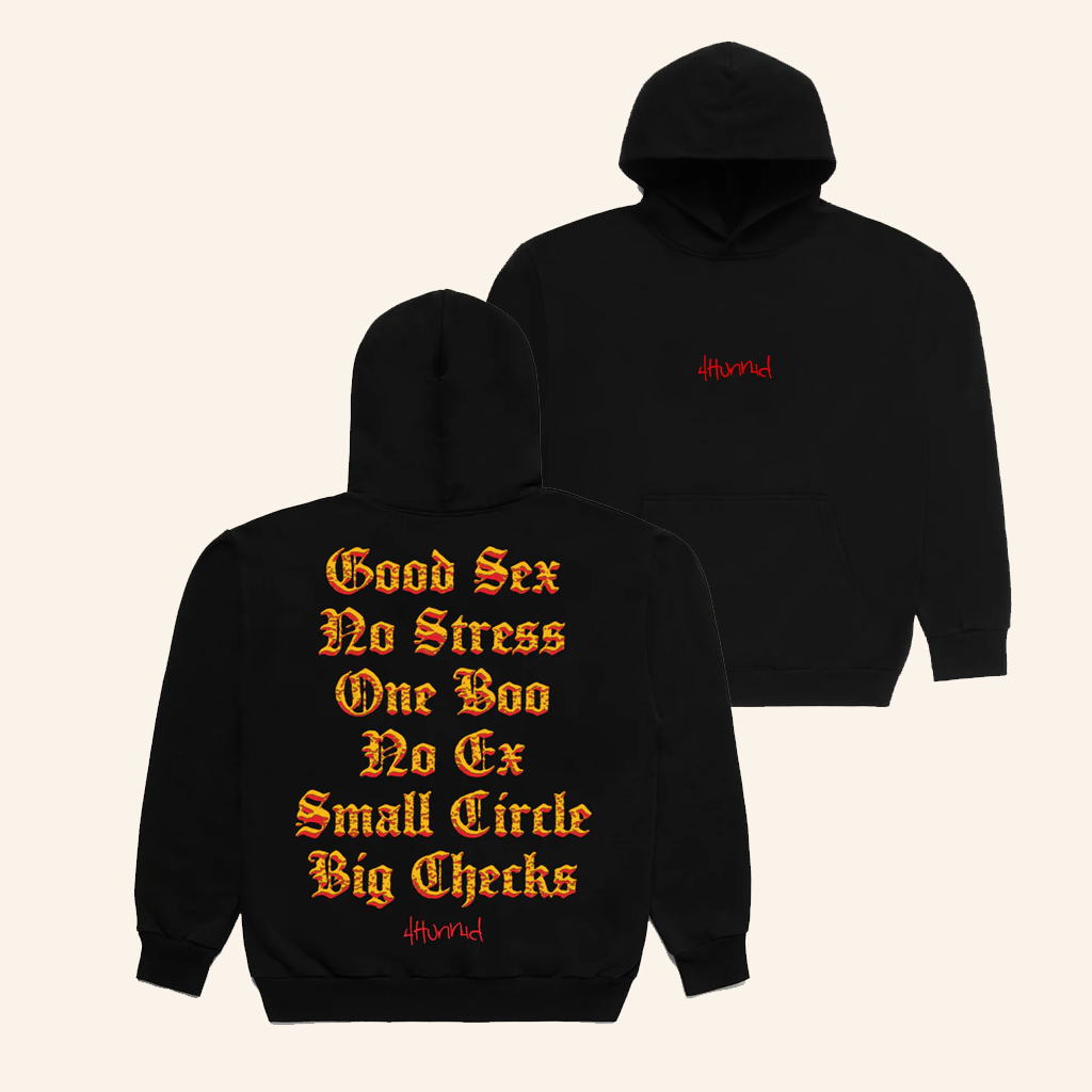 4Hunnid Merch Good Sex Black Hoodie Christmas Gifts For Boyfriend 4Hunnid Merch Good Sex Black Hoodie Christmas Gifts For Boyfriend