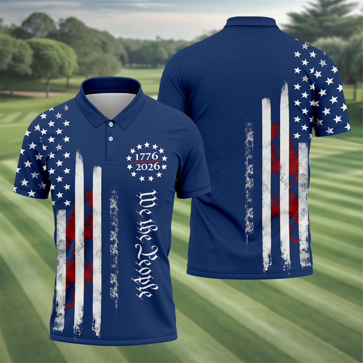4Th Of July Polo Shirt We The People Clothing Perfect For Independence Day