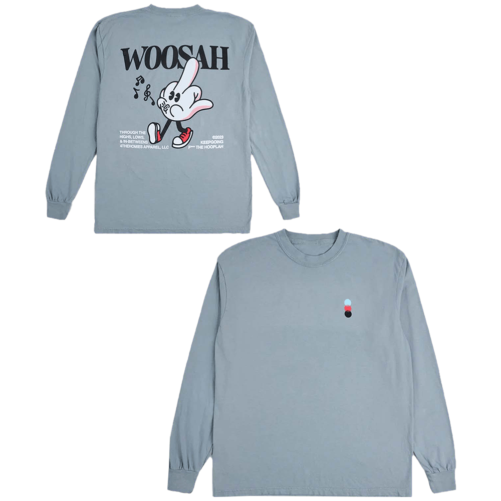 4thehomies Merch Keepgoing Woosah Long Sleeve T-Shirt Dad Fathers Day Gifts 4thehomies Merch Keepgoing Woosah Long Sleeve T-Shirt Dad Fathers Day Gifts