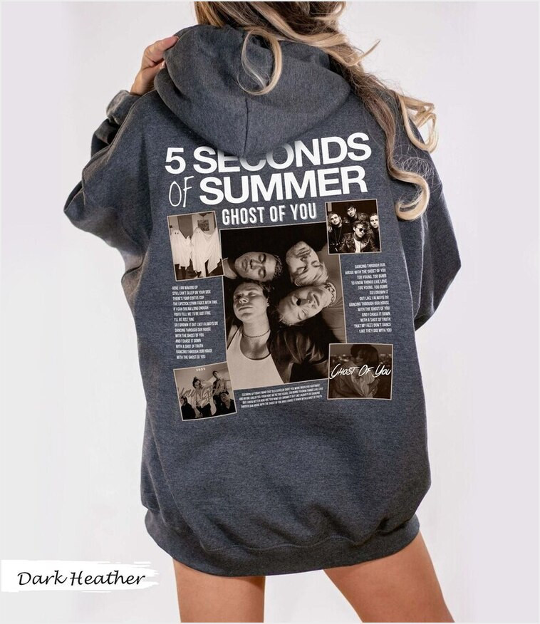 5 Seconds Of Summer Hoodie 5Sos Gifts For Friends Merch Apparel