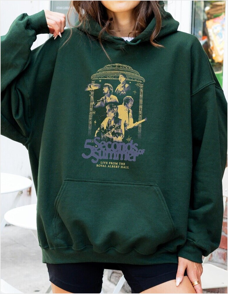 5 Seconds Of Summer Music Vintage The Show Tour 5Sos World Tour Gift For Fans Unisex Hoodie Gifts For Friends