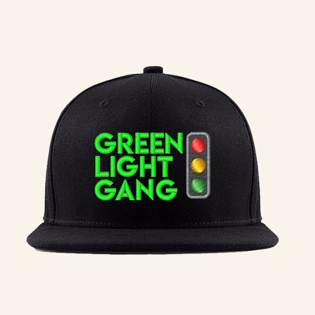 50 Cent Merch Green Light Gang Snapback Hat Embroidered Christmas Ideas For Dudes 50 Cent Merch Green Light Gang Snapback Hat Embroidered Christmas Ideas For Dudes