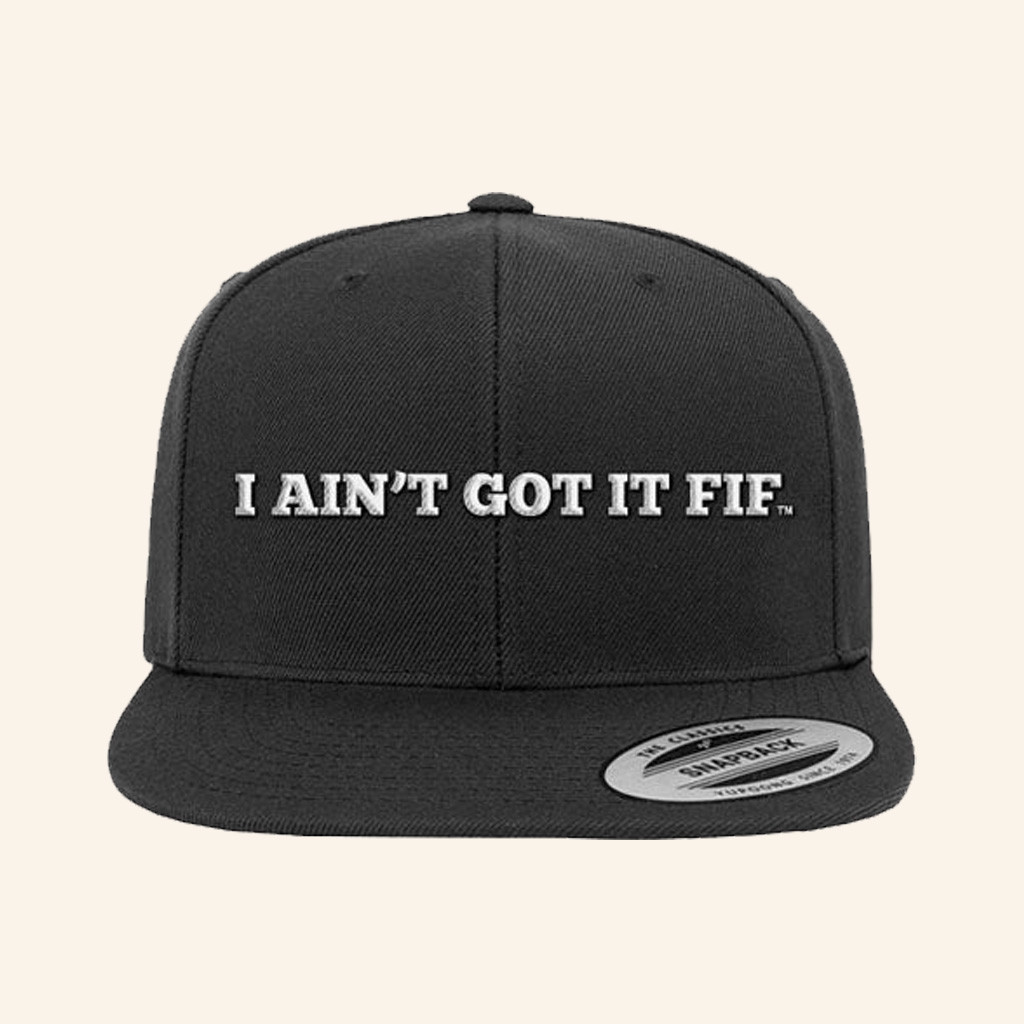 50 Cent Merch I Ain't Got It Fif Snapback Hat Embroidered Music Lover Gifts For Him 50 Cent Merch I Ain't Got It Fif Snapback Hat Embroidered Music Lover Gifts For Him