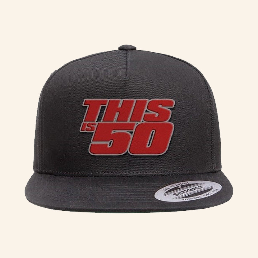 50 Cent Merch This Is 50 Snapback Hat Embroidered Christmas Gifts For Music Lovers 50 Cent Merch This Is 50 Snapback Hat Embroidered Christmas Gifts For Music Lovers