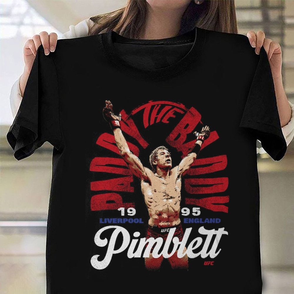500 Level Black Paddy Pimblett The Baddy T-Shirt Gifts For Husband