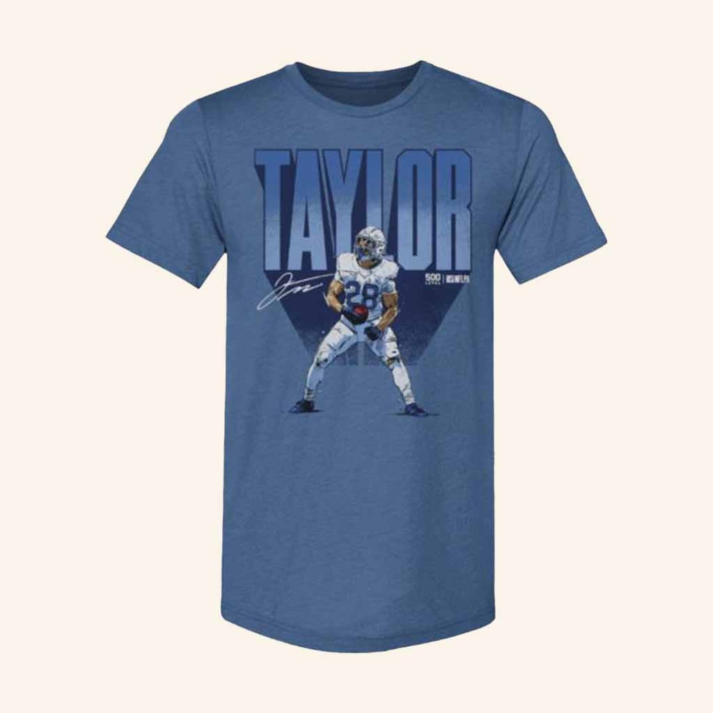 500 Level Merch Jonathan Taylor Indianapolis Bold WHT Shirt Gift For Football Lovers 500 Level Merch Jonathan Taylor Indianapolis Bold WHT Shirt Gift For Football Lovers