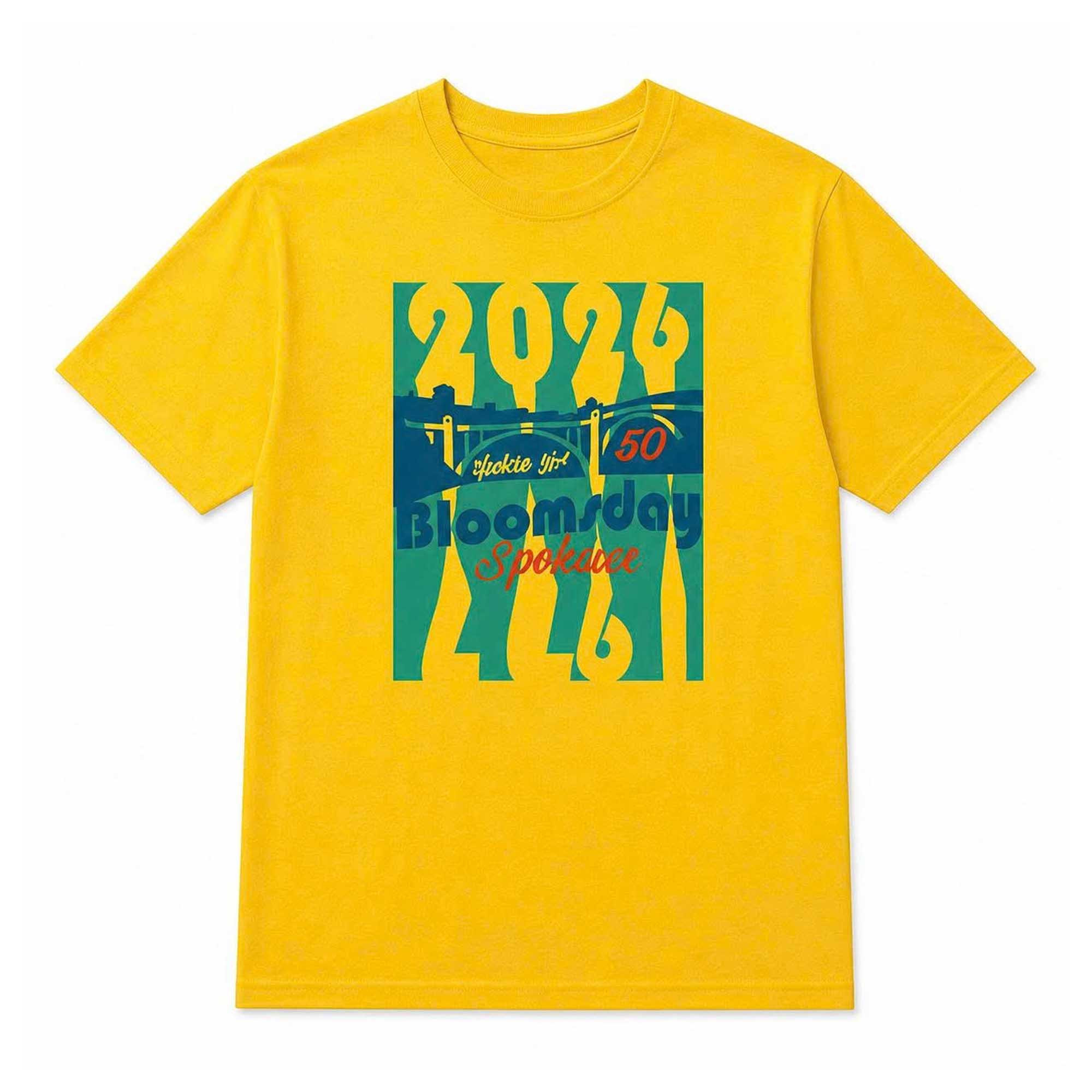 50th Annual Bloomsday Race 2026 T-Shirt Bloomsday 2026 Clothes Gift Idea For Husband