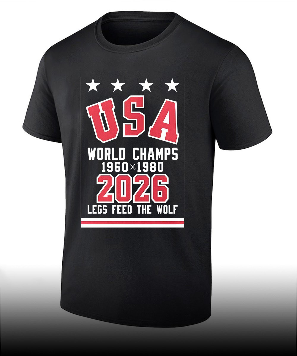 51st State 2026 Winter Olympic Team USA Ice Hockey Gold Medal Graphic T-Shirt Fan Gear