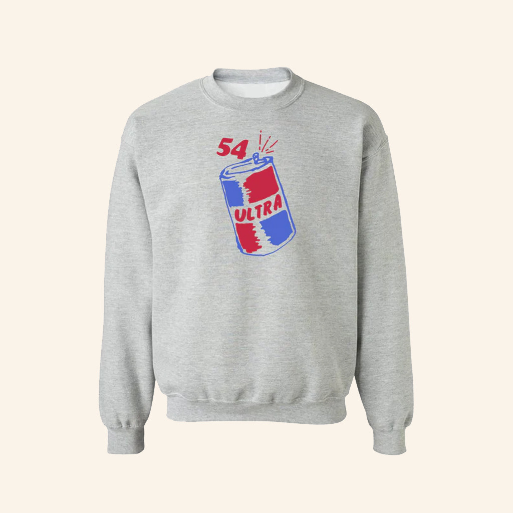 54 Ultra Merch 54 Ultra Can Crewneck Sweatshirt Present For Husband 54 Ultra Merch 54 Ultra Can Crewneck Sweatshirt Present For Husband