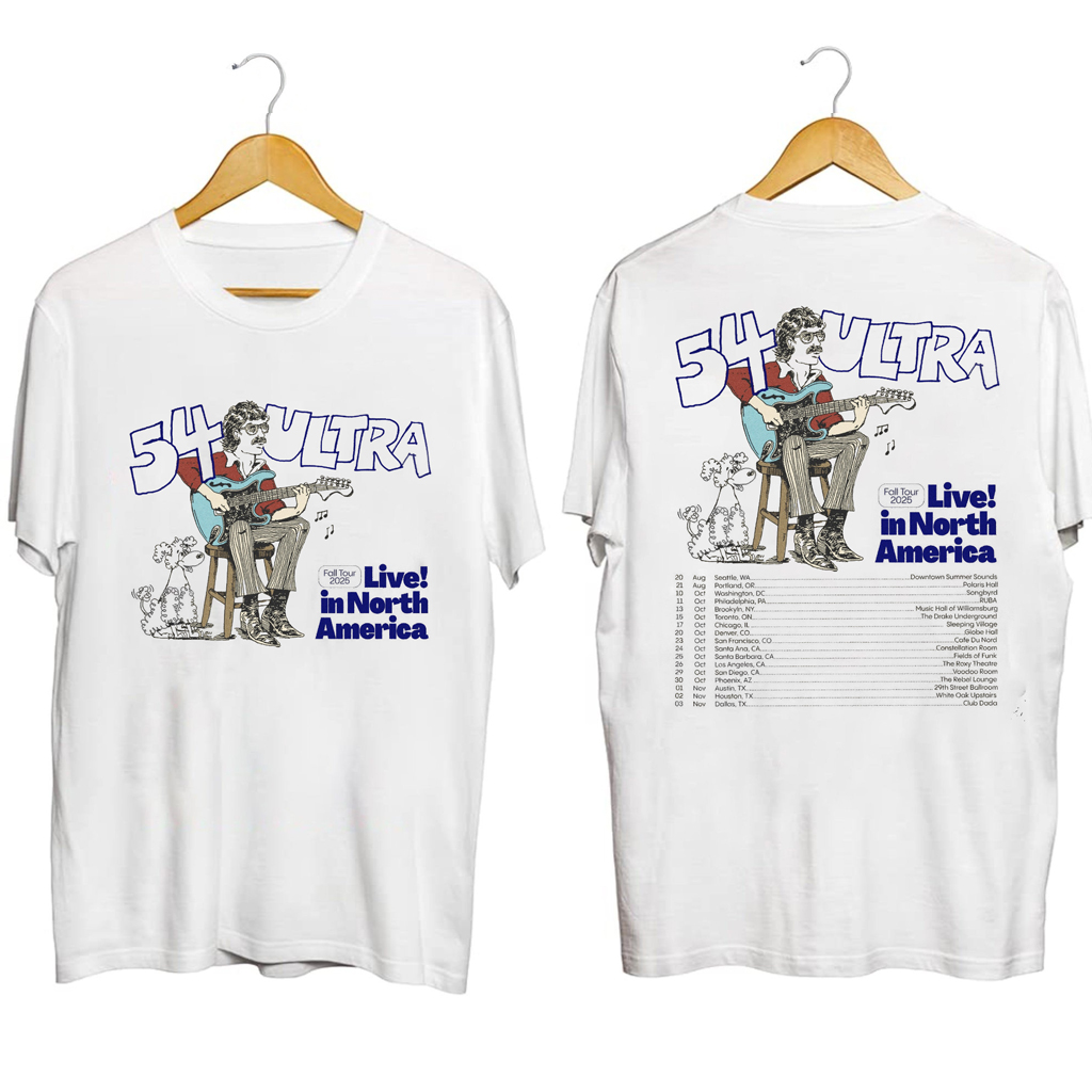 54 Ultra Tour 2025 Shirt 54 Ultra Merch Christmas Gifts For Music Lovers