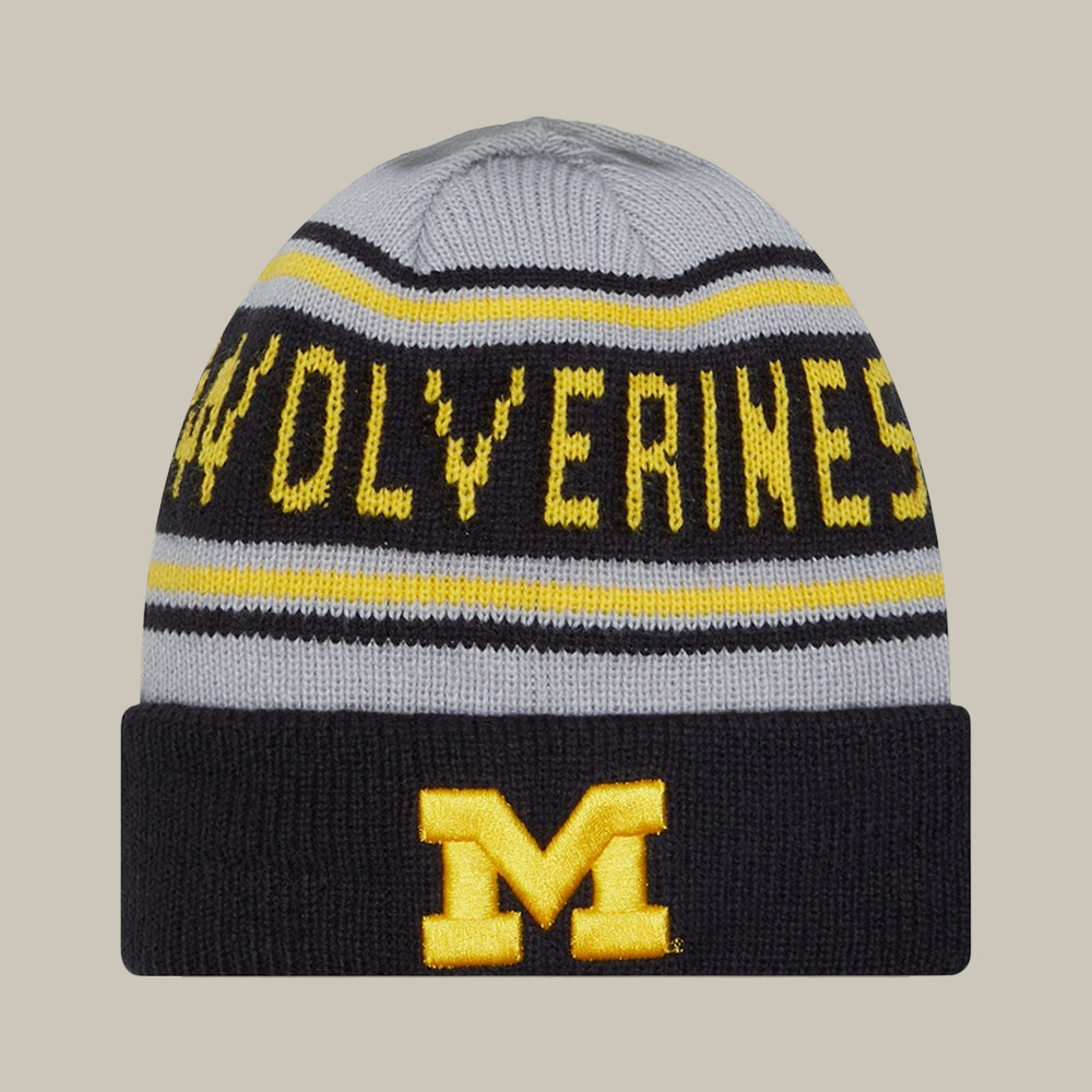 59 Michigan Wolverines Go To Pom Beanie March Madness Final Four Merch Present For Huge Fans
