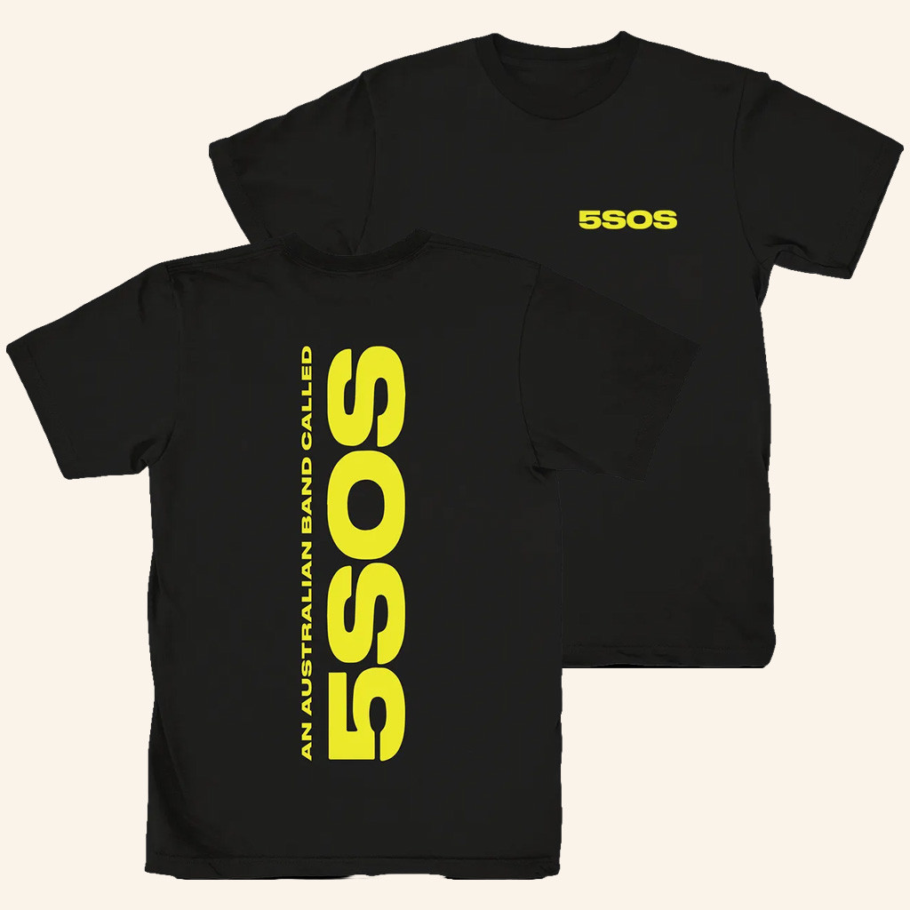 5SOS Merch An Australian Band Called 5SOS T-Shirt Music Related Gifts For Guys