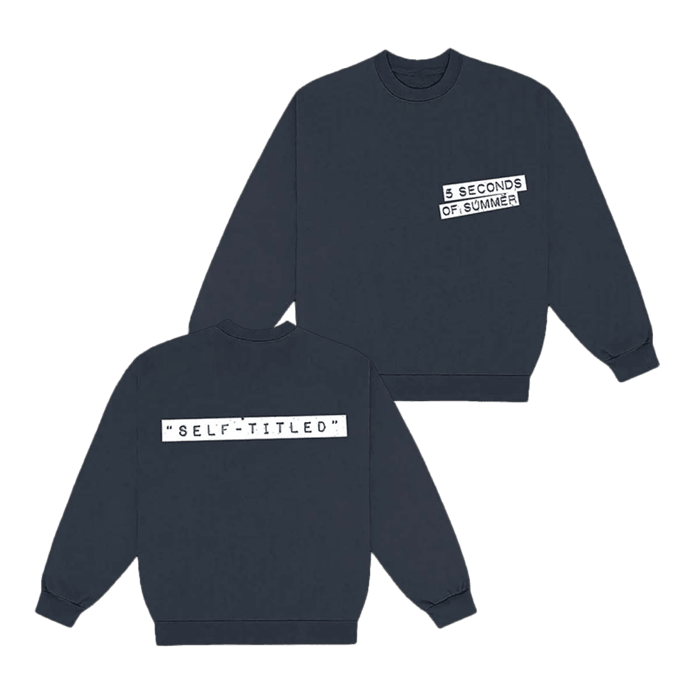 5sos Merch Self Titled Sweatshirt Father In Law Gifts Dad's Day 5sos Merch Self Titled Sweatshirt Father In Law Gifts Dad's Day