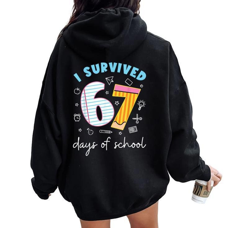 67 Days Of School Hoodie Six Seven Cute Teacher Student Clothes Graduation Gift Ideas