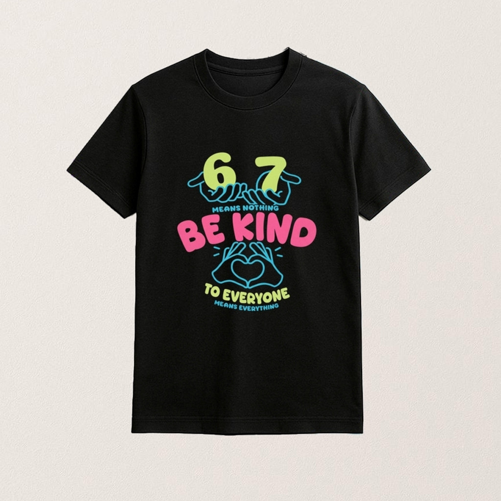 67 Means Nothing T-Shirt Be Kind To Everyone Mean Everything Shirt Gifts For Friends 67 Means Nothing T-Shirt Be Kind To Everyone Mean Everything Shirt Gifts For Friends