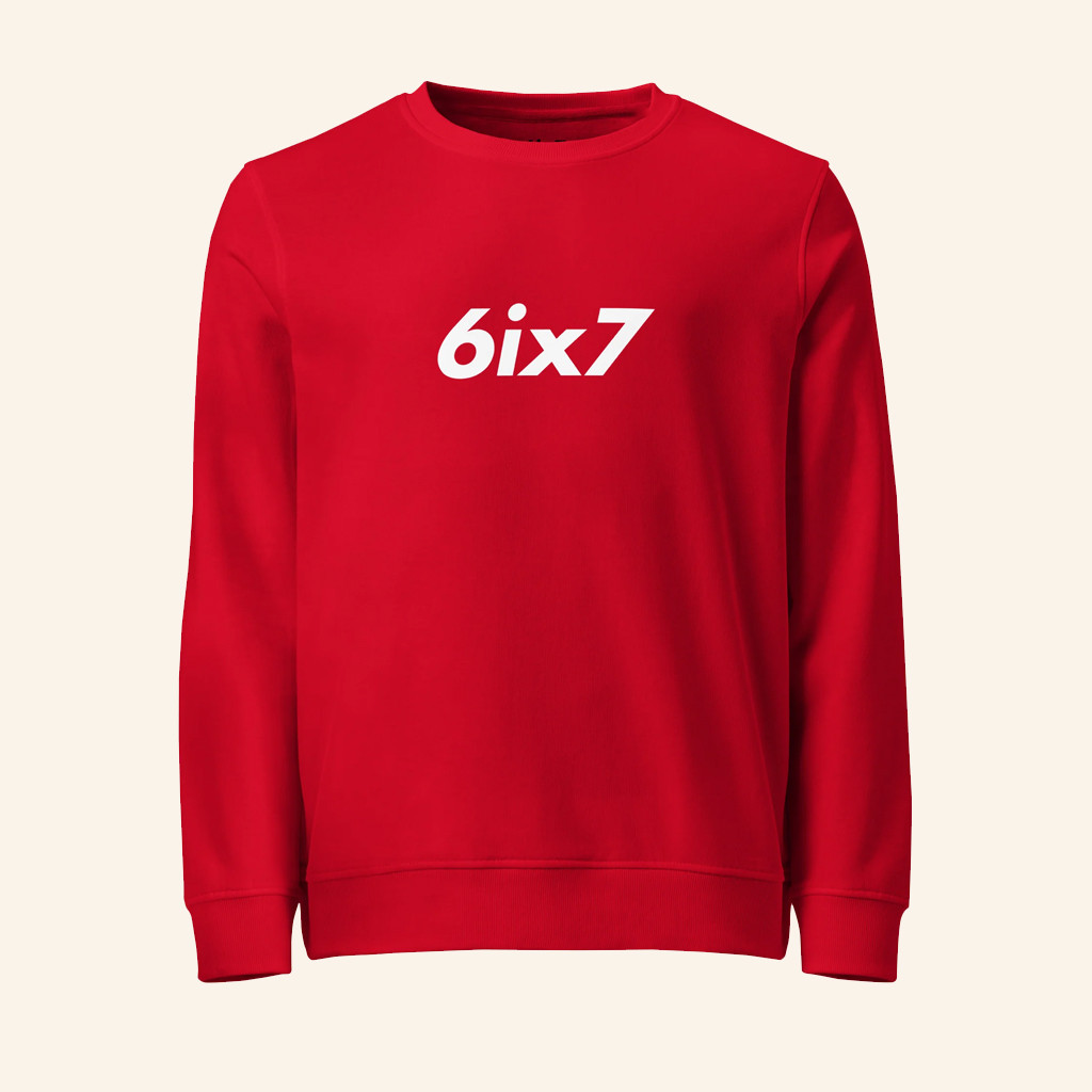 6Ix7 Merch Statement Crewneck Sweatshirt Christmas Gifts For Boyfriend