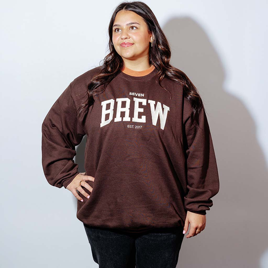 7 Brew Merch Cozy Cocoa Crewneck Seven Brew Sweatshirt Birthday Gift For Wife