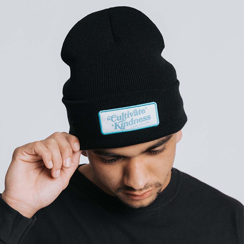 7 Brew Merch Cultivate Kindness Beanie Embroidered Best Gifts For Brother