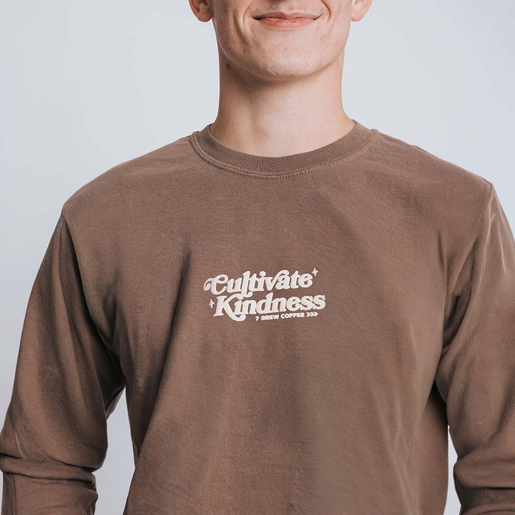 7 Brew Merch Cultivate Kindness Long Sleeve Shirt Best Birthday Gift For Son